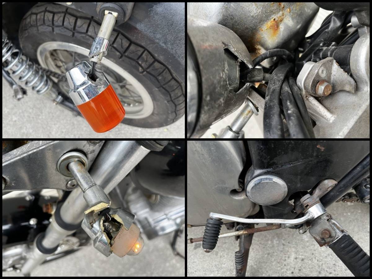 NK43A テンプター ST400 - スズキ 1997- TEMPTER（NK43A）-since バイクの系譜 エンジン 始動確認済 直接引き取り テンプター400 フロント 0 251226テンプター(NK43A-100)◇ 実動車
