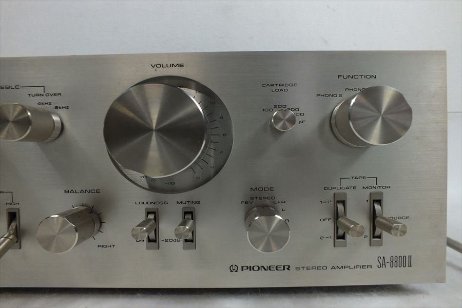 ☆ PIONEER パイオニア SA-8800II アンプ 中古 現状品 220501N3337