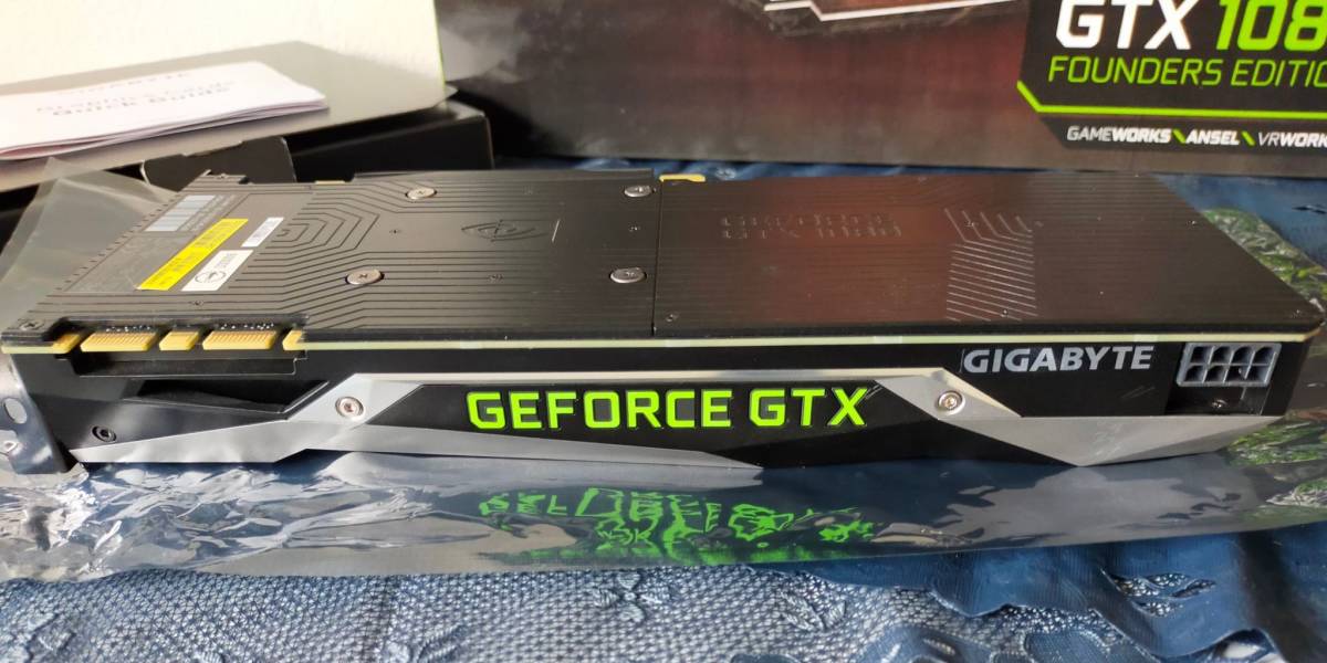 GIGABYTE GeForce GTX 1080 Founders Edition /8GB(GDDR5X)/256BIT