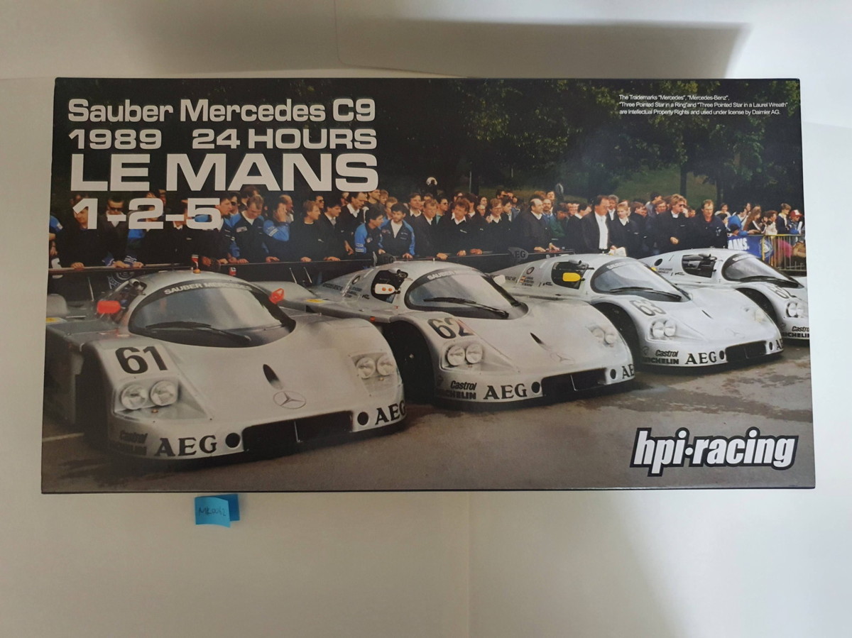 hpi・racing 1/43 Sauber Mercedes C9 1989 Le Mans Special Set 992