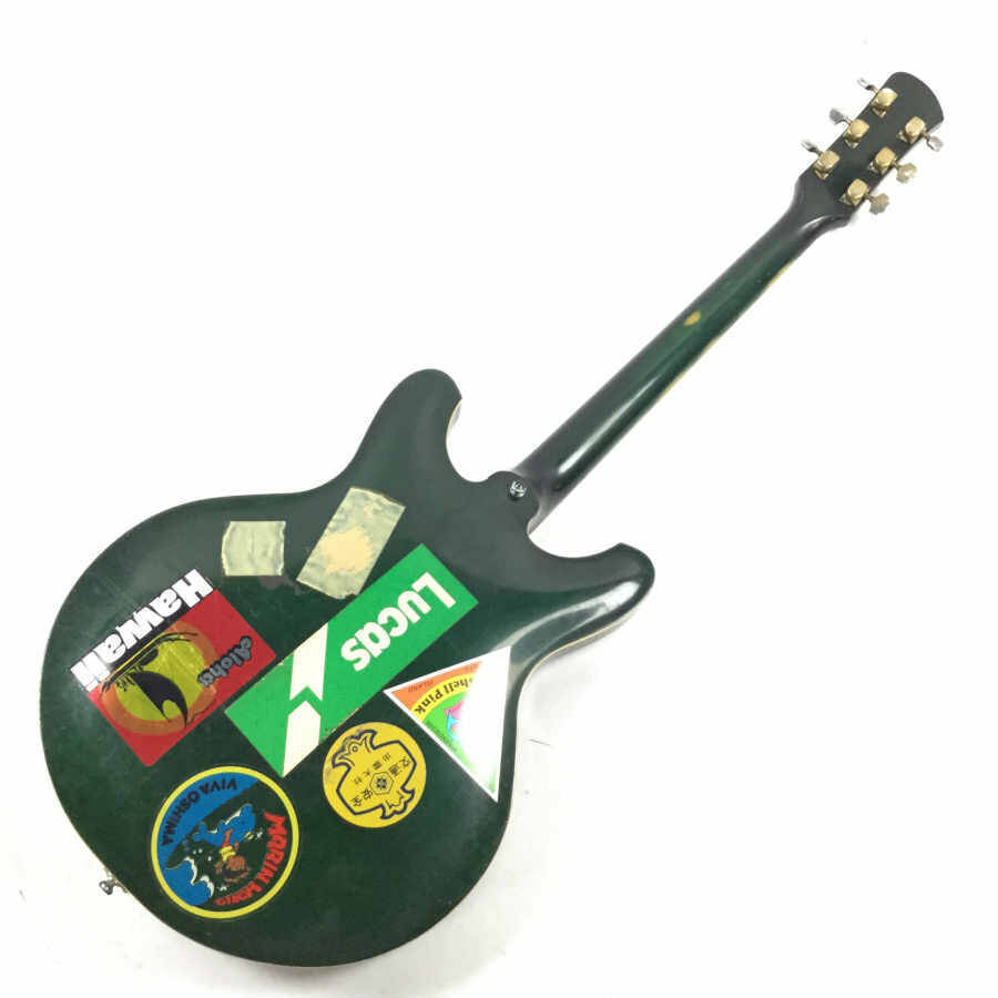 YAMAHA ヤマハ SA-30 セミアコギター シリアルNo.19758 グリーン系