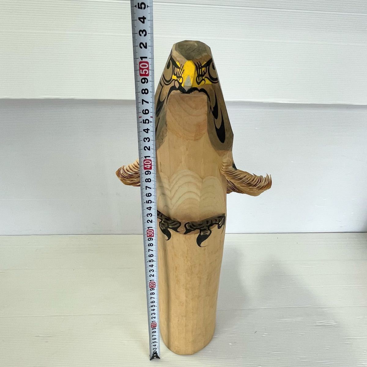 お鷹ぽっぽ おたかぽっぽ 元祖辰蔵作 鷹 木彫り 彫刻 オブジェ 郷土