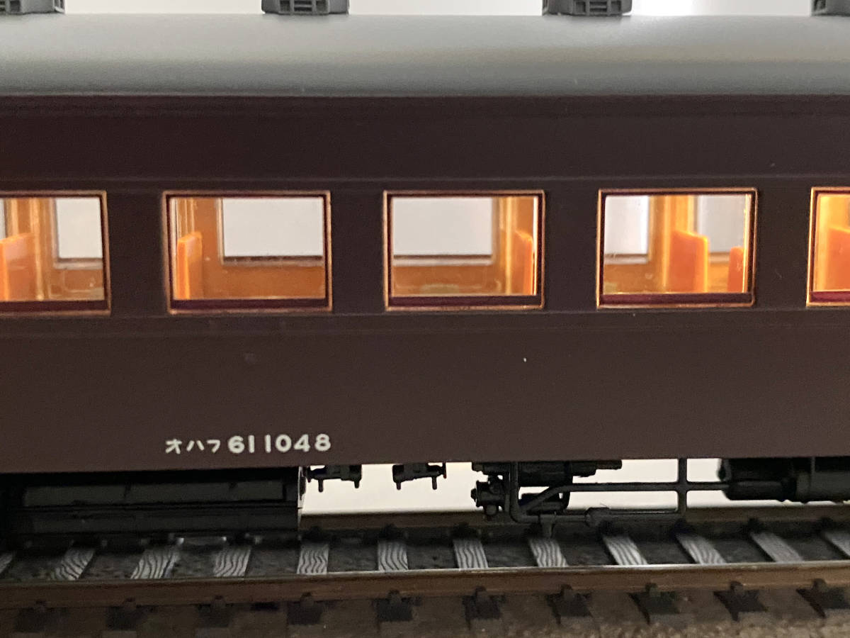 KATO HO オハ35 茶 1-512 + 海龍 オハフ61 茶 計2両 オハ