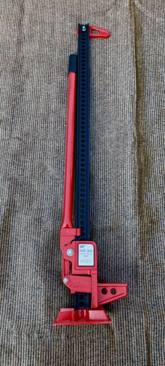 未使用 美品 ハイリフトジャッキ ファームジャッキ 48インチ 3000kg 3t 