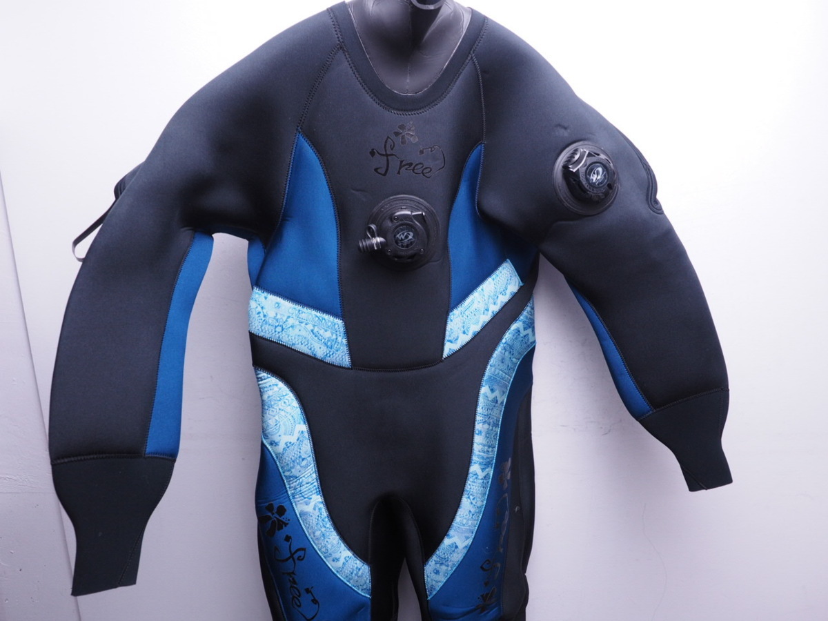 未使用 WORLDDIVE ワールドダイブ ドライスーツ レディース 157cm/63kg  