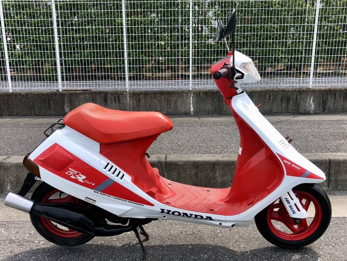 ホンダ DJ-1RR 実働 書類付 当時物 フルノーマル 紅白カラー 旧車 超 