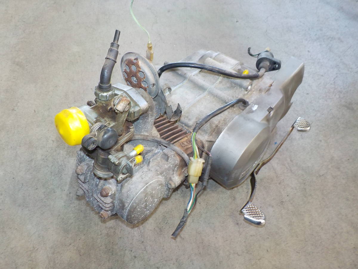 ☆動画あり☆ ホンダ スーパーカブ50 C50SV C50E 実働 エンジン○0518-1三