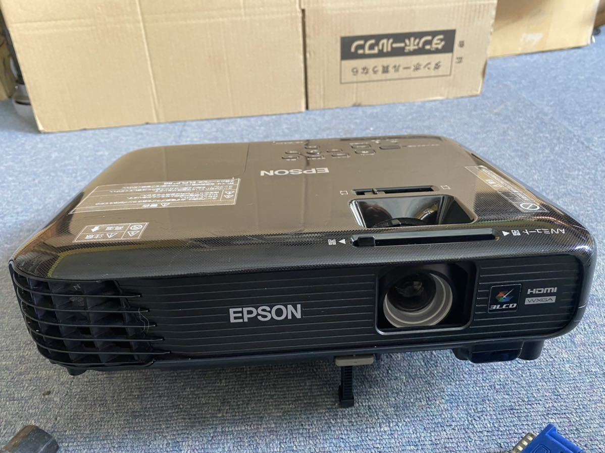 A473) 【EPSON】3LCDビジネスプロジェクター EB-W420 ランプ使用3260＋141時間 中古動作品 3000lm HDMI対応 EPSON3LCDビジネスプロジェクター EB-W420 A473) 通販 ホワイト エプソン、超短焦点などビジネスプロジェクター7機種――20年間