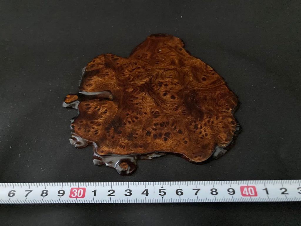 天然時代木 花梨 玉杢 瘤 花台 香台 盆栽台 敷板 約54㎝ 【公式通販】