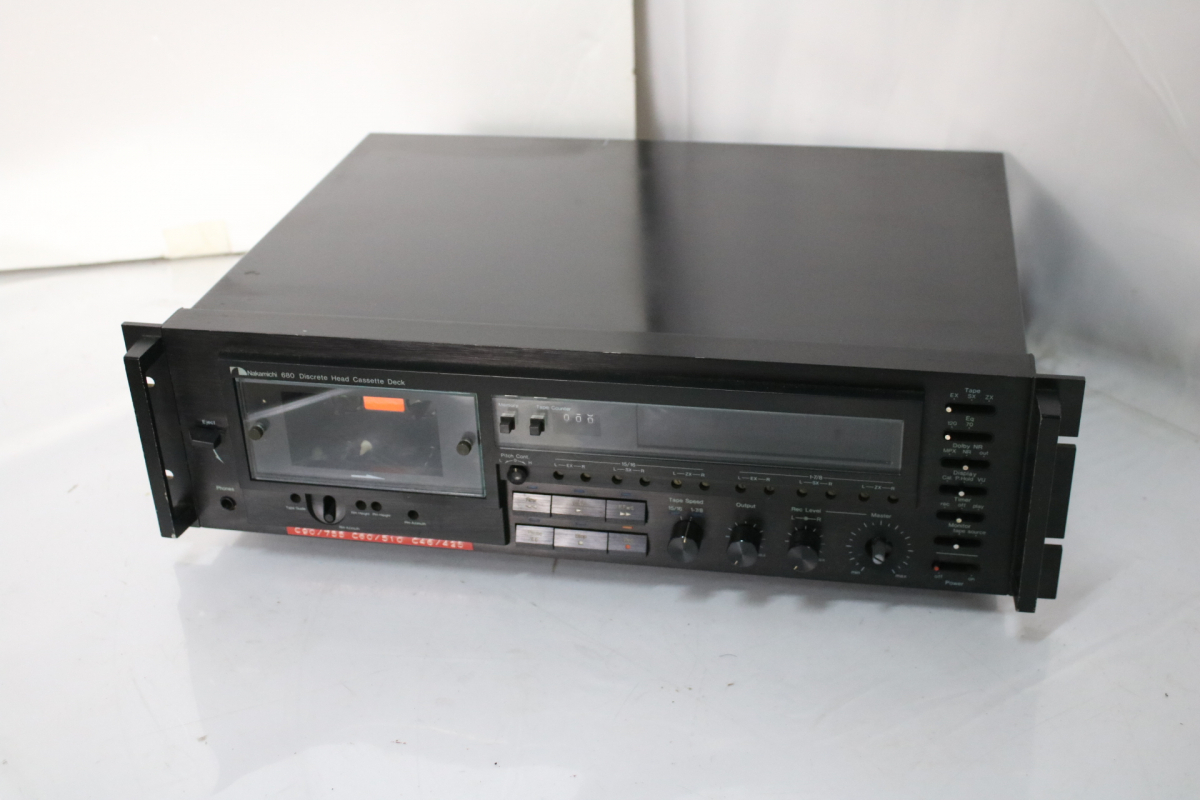 事務機器2個セット ト滝】希少！レア！！Nakamichi ナカミチ 680 Discrete Head Cassette