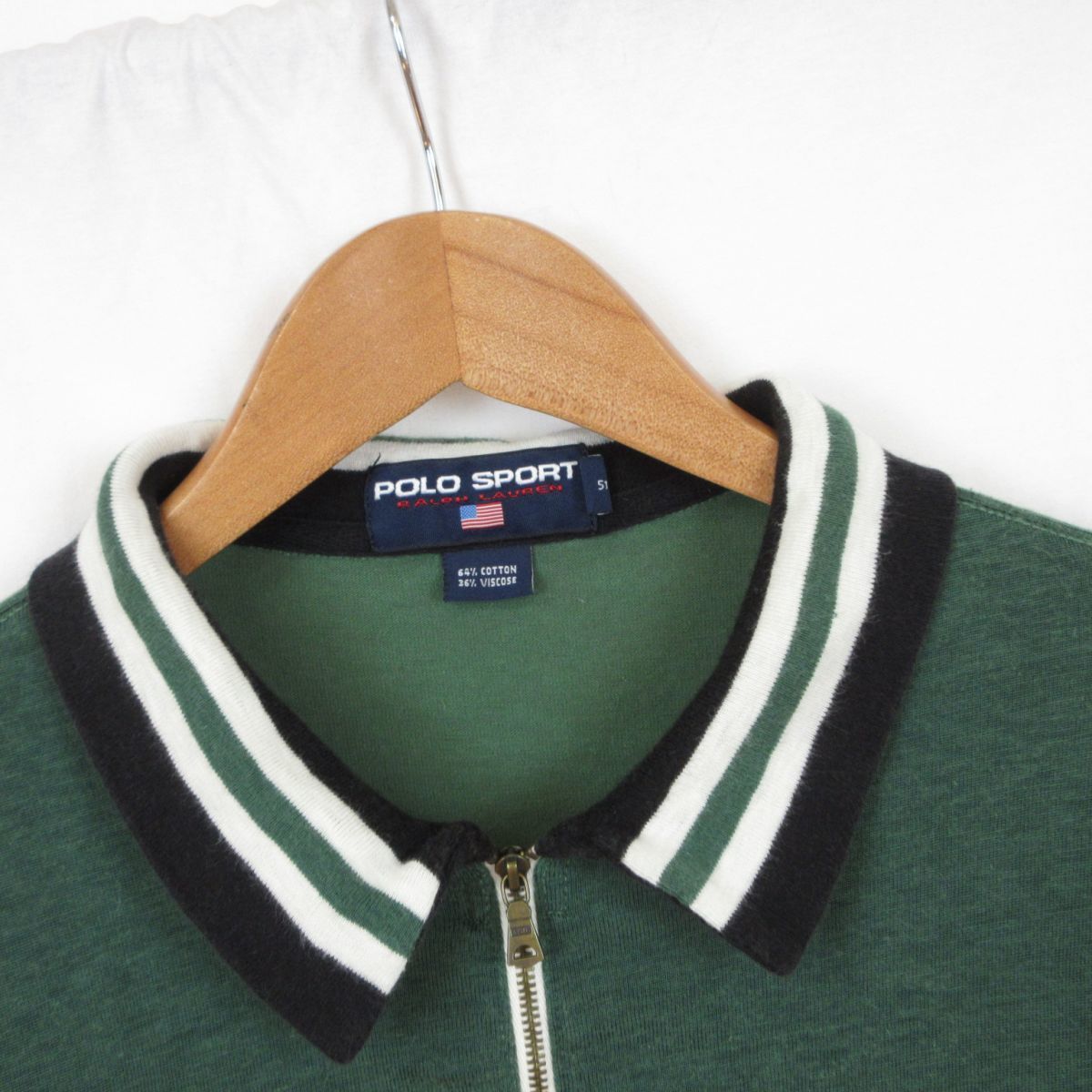 90s USA 古着 POLO SPORTS RALPH LAUREN ゲームシャツ オーバーサイズ 