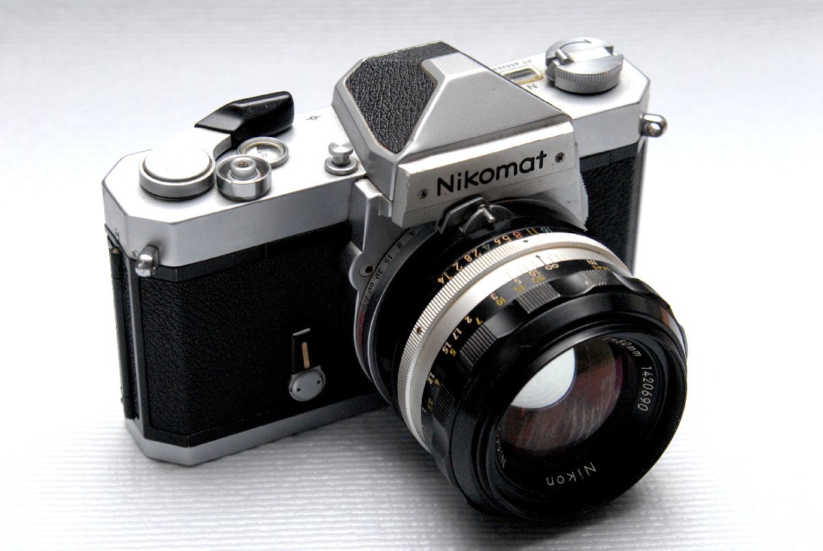 Nikon ニコンNikomat人気の一眼レフカメラFT-Nボディ + 純正50mm単焦点