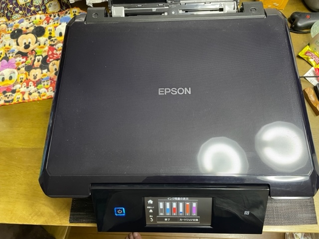 EPSON EP-808AB インクジェットプリンター ※ジャンク品 細う