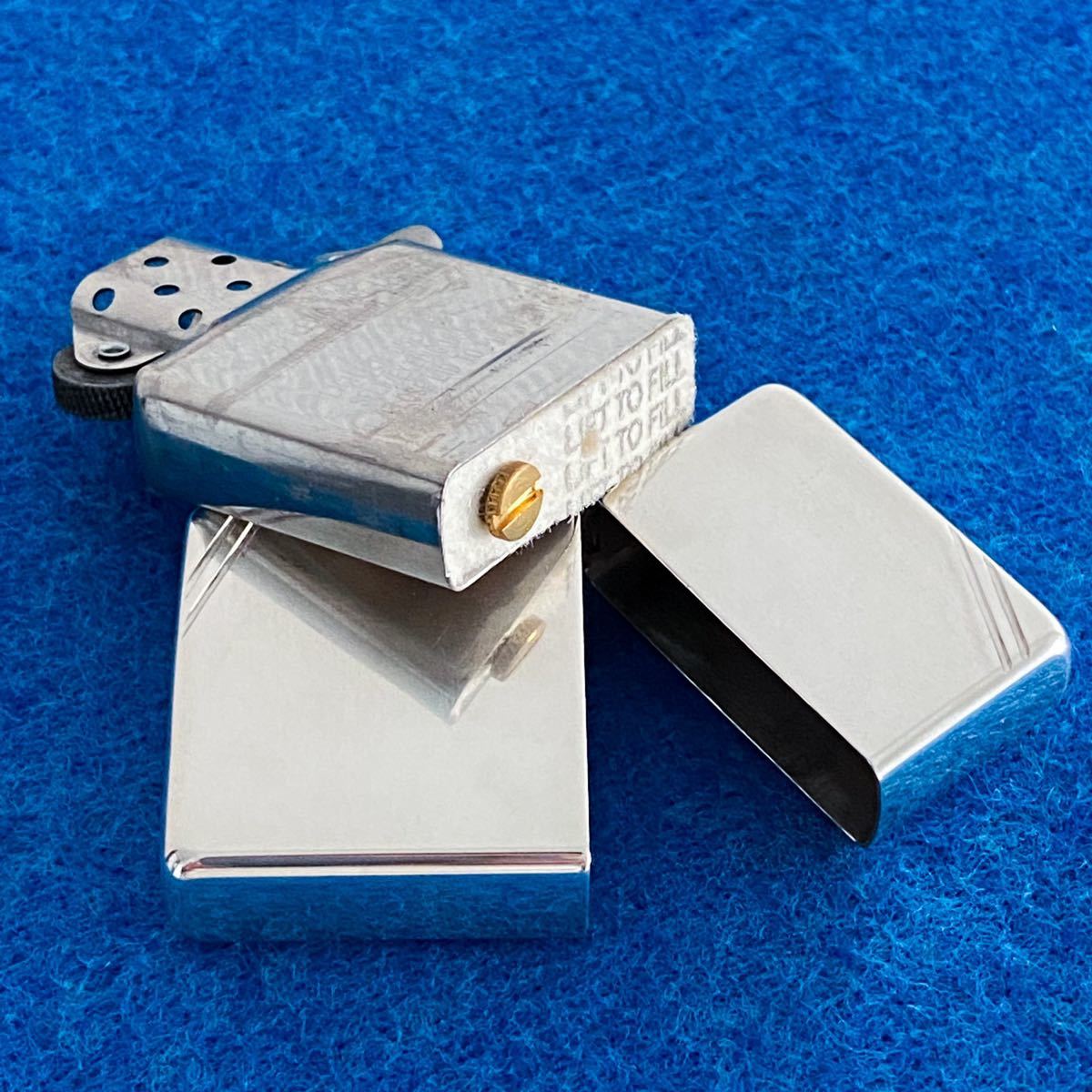 ZIPPO STERLING SILVER #14 2003年製 スターリングシルバー ジッポー 純銀