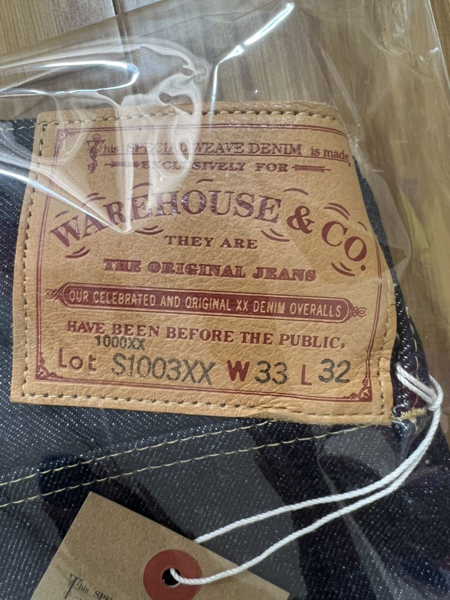 ウエアハウス　S1003XX W33 1942 赤ペンキ　WAREHOUSE 今季新作　新品未開封　デッドストックブルー　大戦 S1003XX(1000XX) WAREHOUSE 0 デッドストックブルー大戦モデルを半年履いてみての感想！ウエアハウスS1003XX（1000XX）1942モデル！赤ペンキ！！ 2026年最新ウエアハウス DD-S1003XX