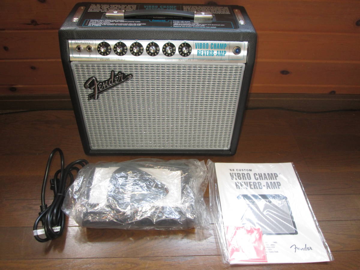 Fender 68 Custom Vibro Champ Reverb バイブロ チャンプ 極美品 