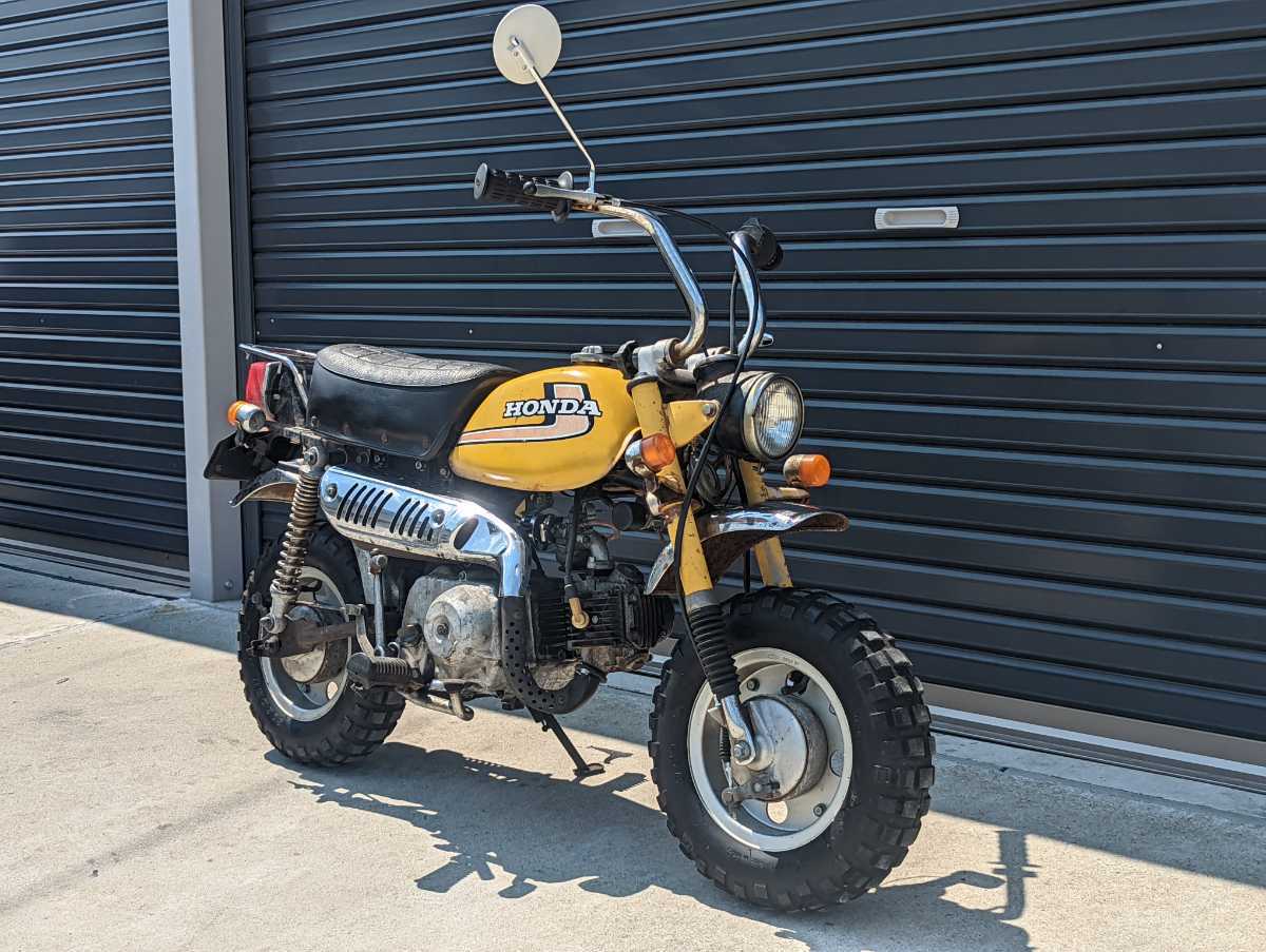 希少6Vゴリラ実動書類ありボアアップキタコ75ccライトカスタム