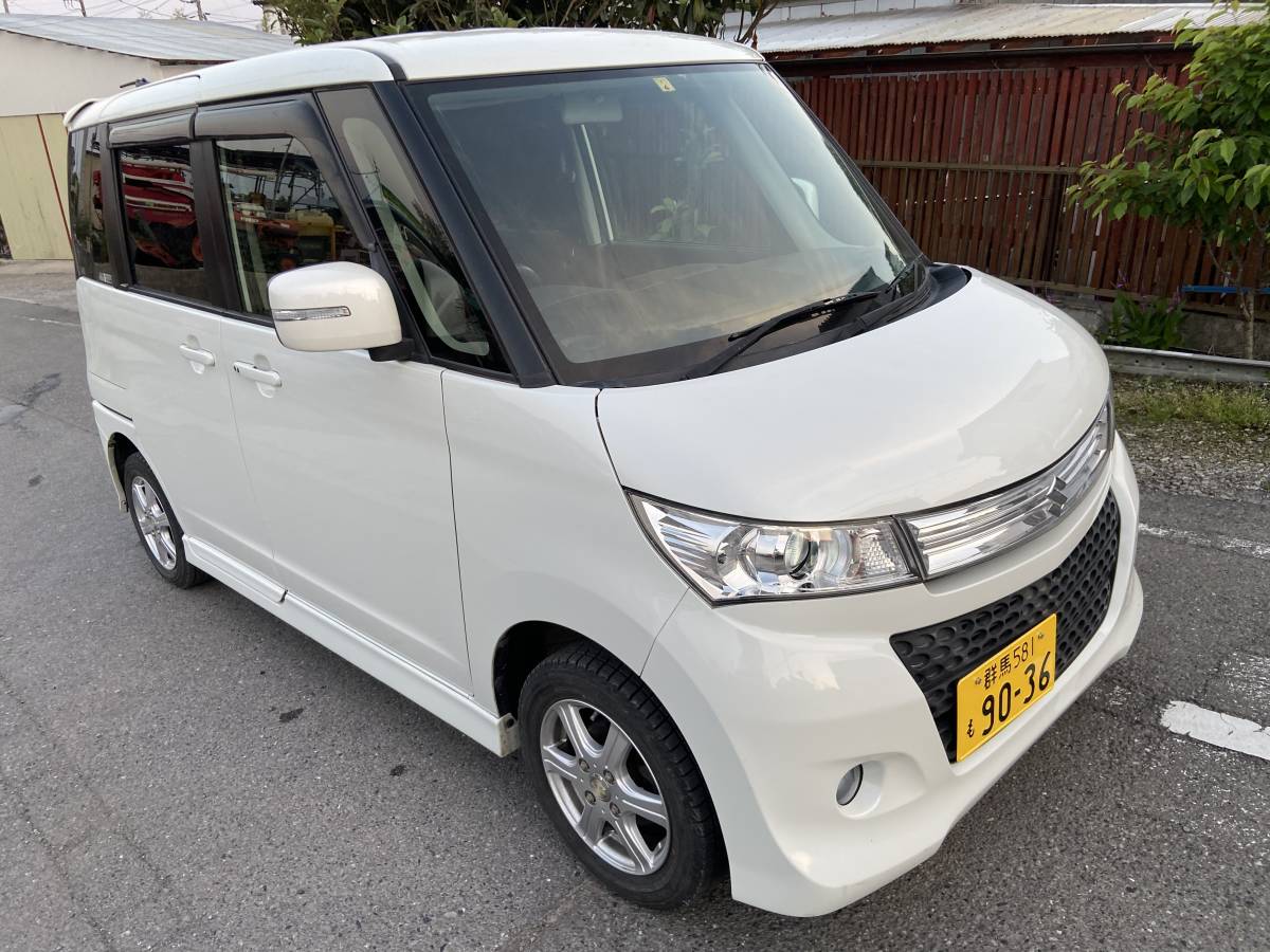 H22年式 スズキ パレットSW 4WD ターボ 両側パワースライドHID 