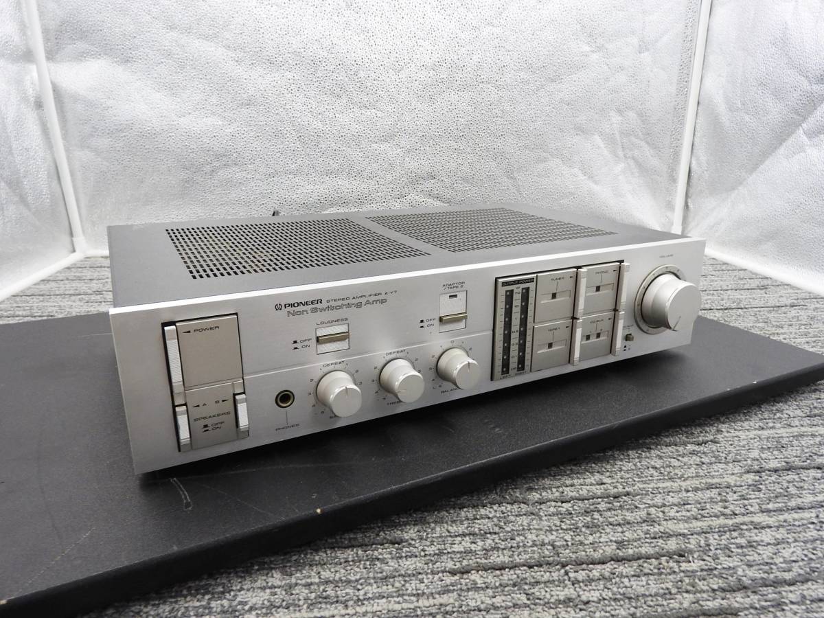 HOT，お買い得 PIONEER パイオニア プリメインアンプ A-Y7 ステレオアンプ 音出しOK 管理№F6587(パイオニア)｜売買されたオークション情報、yahooの商品情報をアーカイブ公開 - オークファン パイオニア