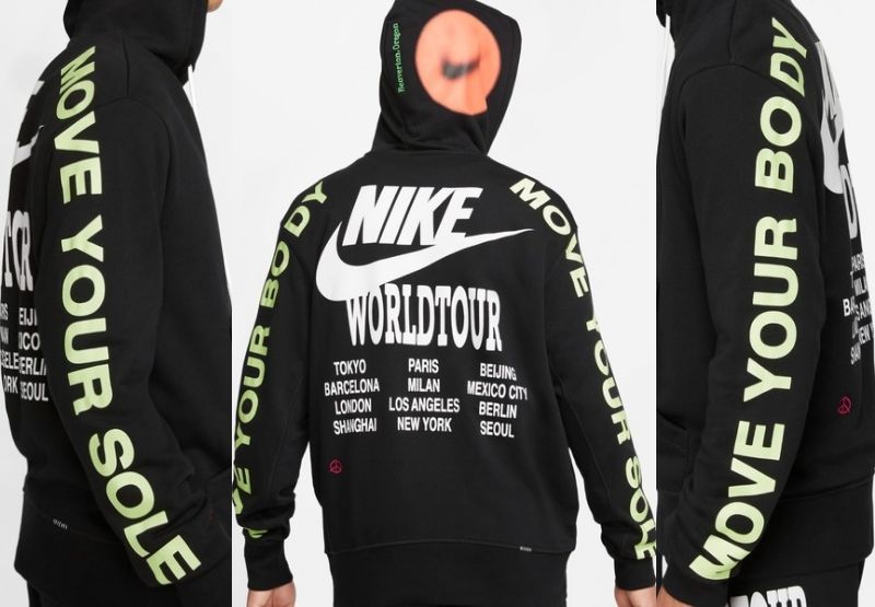  最後 L NIKE NSW ワールドツアー フーディ 検 トリプルスウッシュ プルオーバー フレンチテリー フリース スウェット パーカー 黒 ブラック(パーカ)｜売買されたオークション情報、yahooの商品 男性用