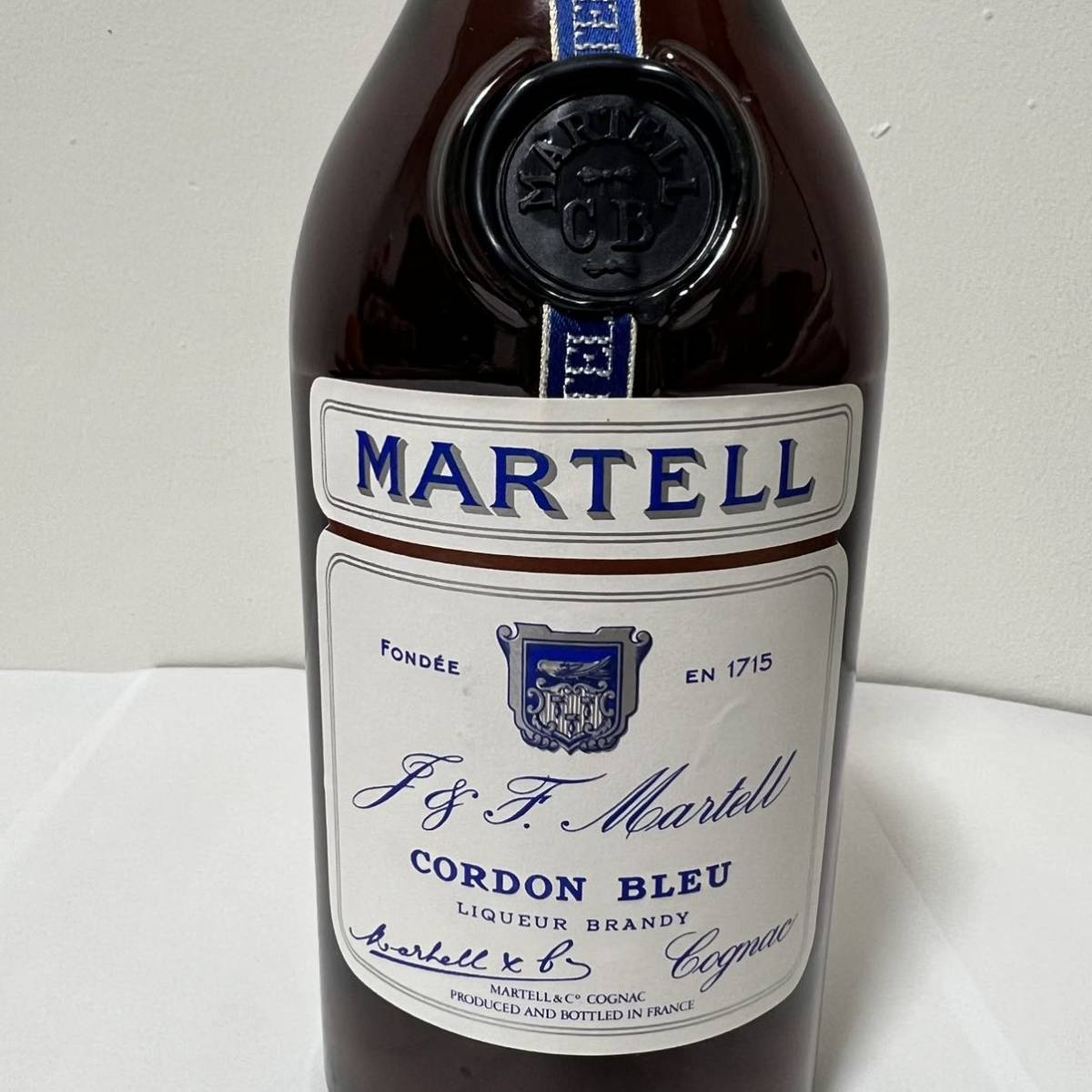 ☆古酒 未開栓☆J&F MARTELL CORDON BLUE マーテル コルドンブルー 旧