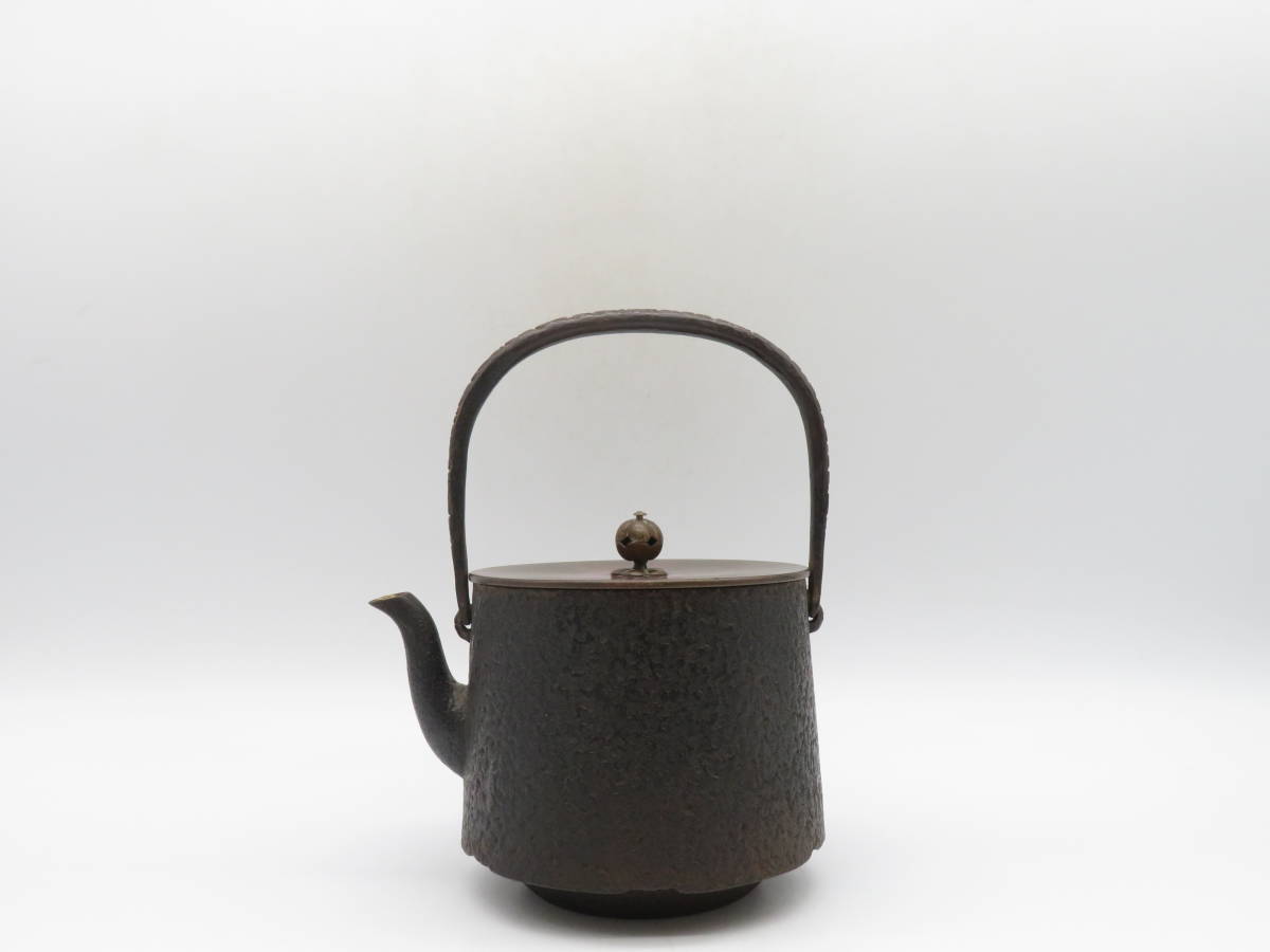 南部鉄器 南部 南部三厳堂 竹図 骨董 アンティーク 茶道具 公式通販