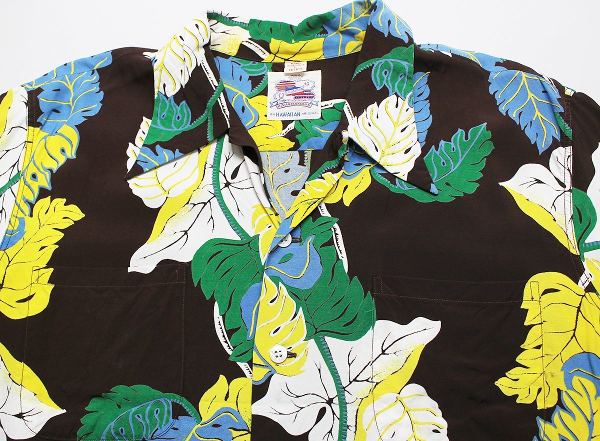 DUKE KAHANAMOKU (デューク カハナモク) アロハシャツ “MONSTERA 