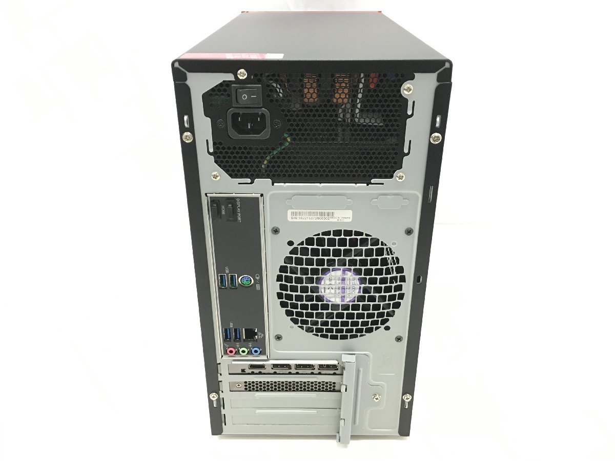 極美品 iiyama LEVEL∞ ILeDXs-M046-iX7-RB1XM/3060 ゲーミング 
