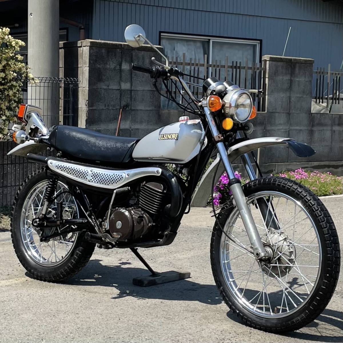 Yahoo!オークション - エルシノア250 実動 書類付き MT250 超希少 絶版 