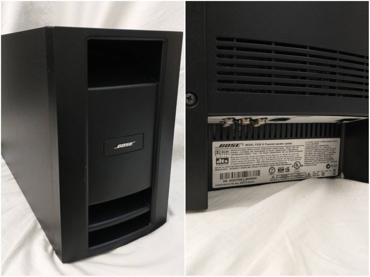 ジャンク BOSE Lifestyle v20 Home Theater System ボーズ