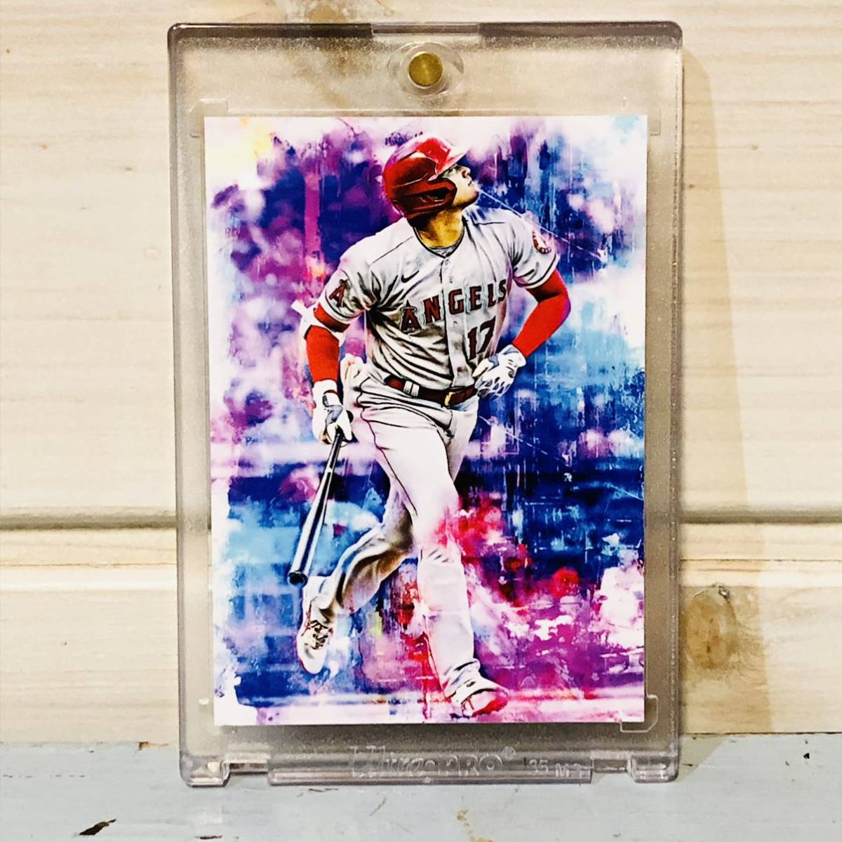 ☆25枚限定☆ 大谷翔平 アート カード エンゼルス angels 2021 MVP 