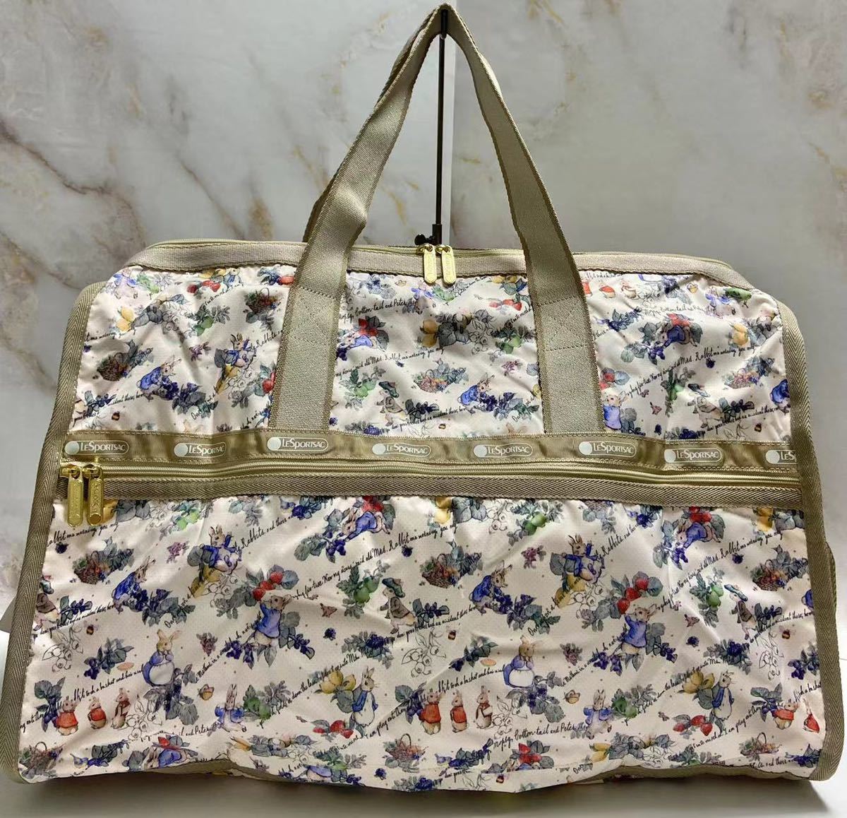 レスポートサック ピーターラビット ボストンバッグ 4319LeSportsac