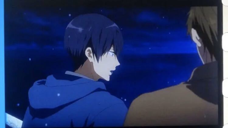 七瀬遙 橘真琴 夜 雪 会話中】劇場版 Free! the Final Stroke 後編