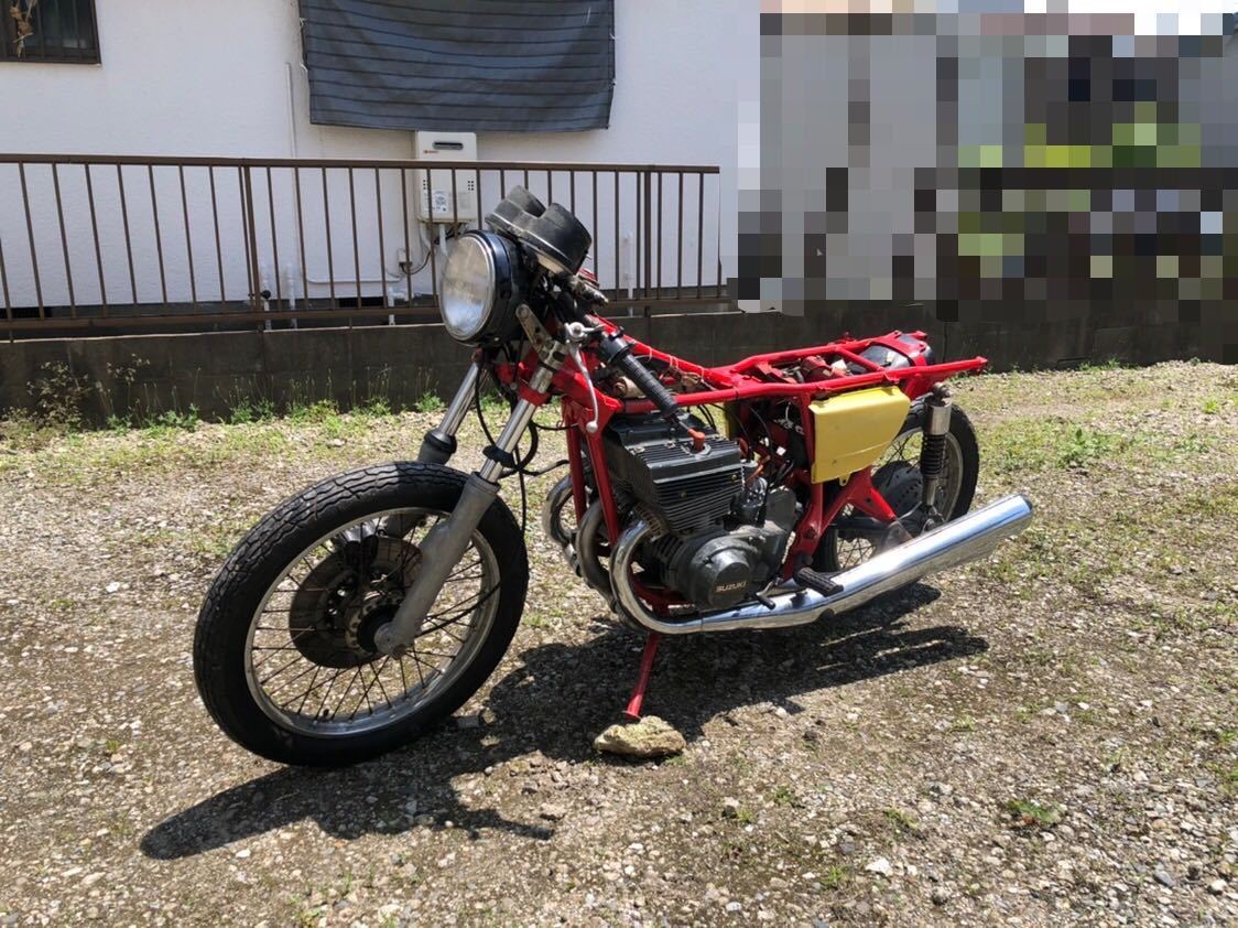 GT550 書類付きフレーム 部品取り車 辛辣