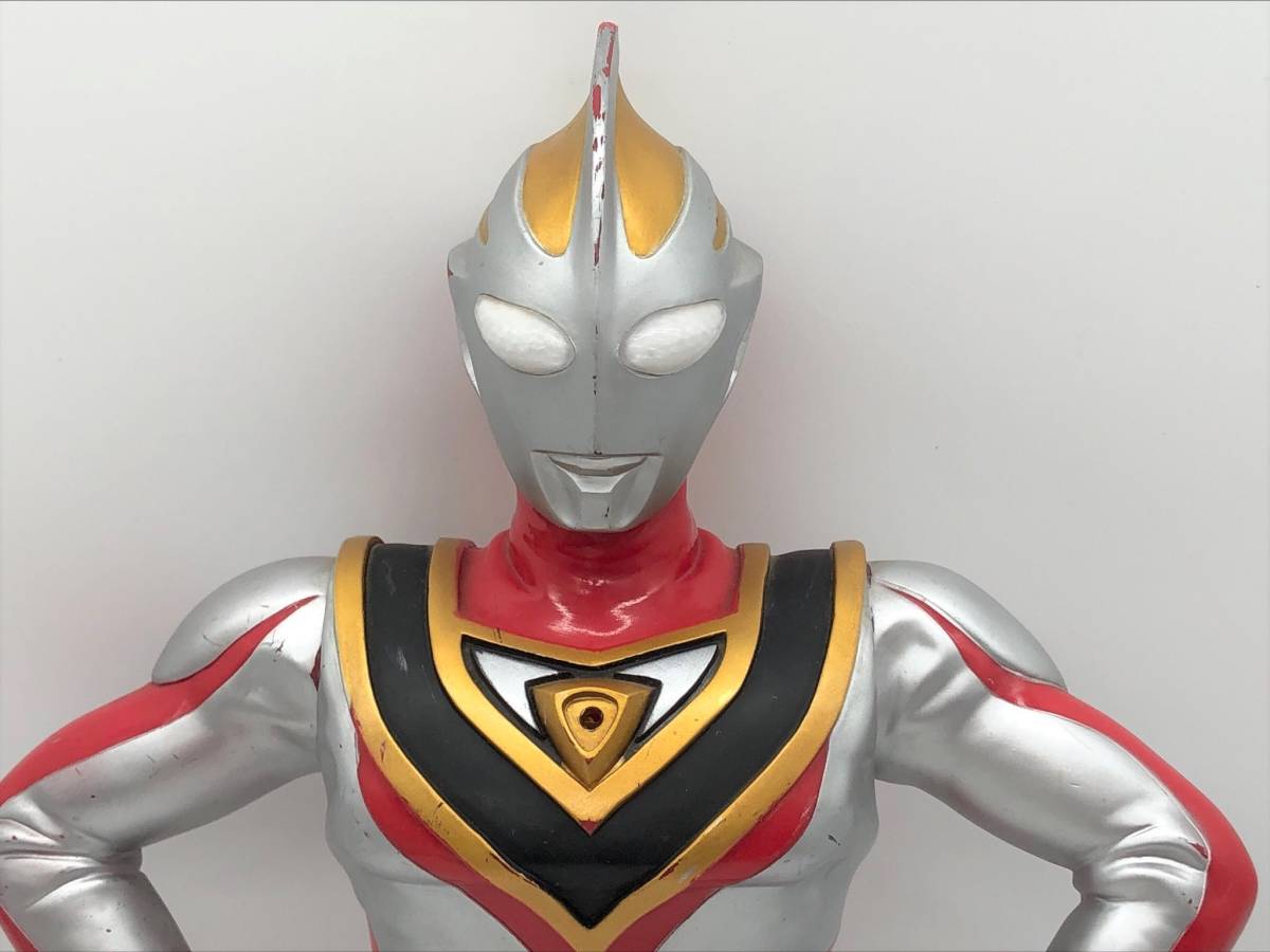 6708D】ビッグサイズ 約50cm ウルトラマンガイア フィギュア ソフビ 