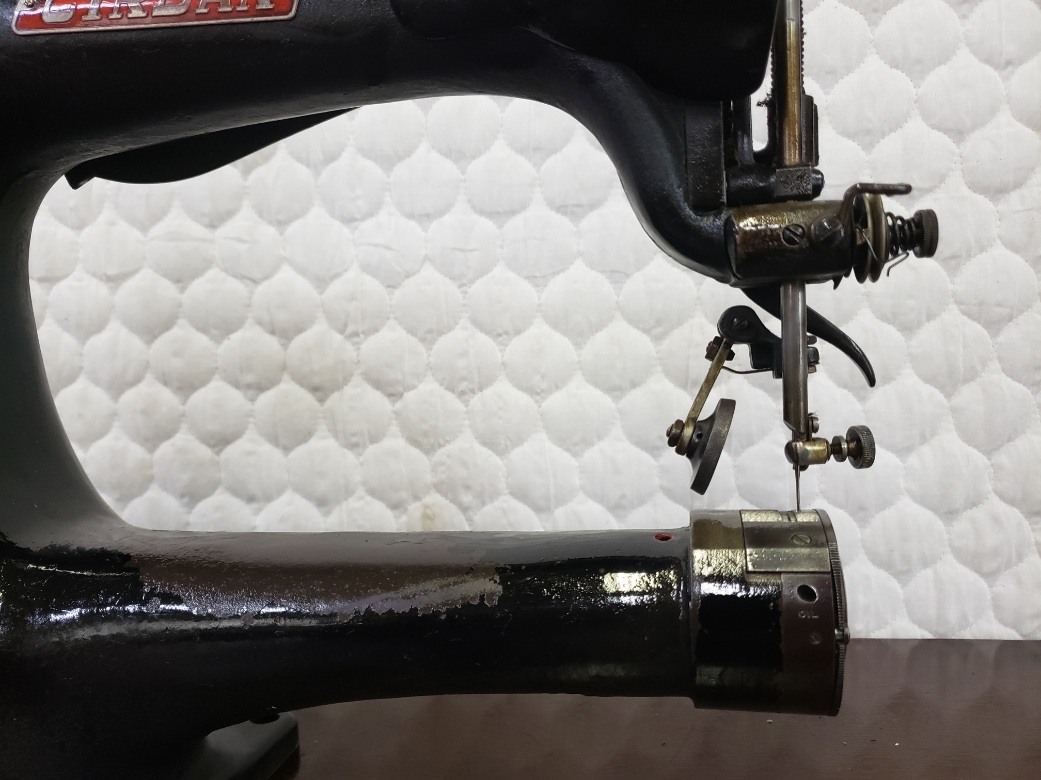 CIRDAR サーダー TF-3S ミシン レザークラフ腕ミシン 革 工業現状品