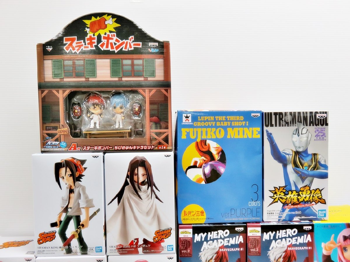 ヒロアカ一番くじまとめ売りセット。 一番くじヒロアカ仲間 フィギュア