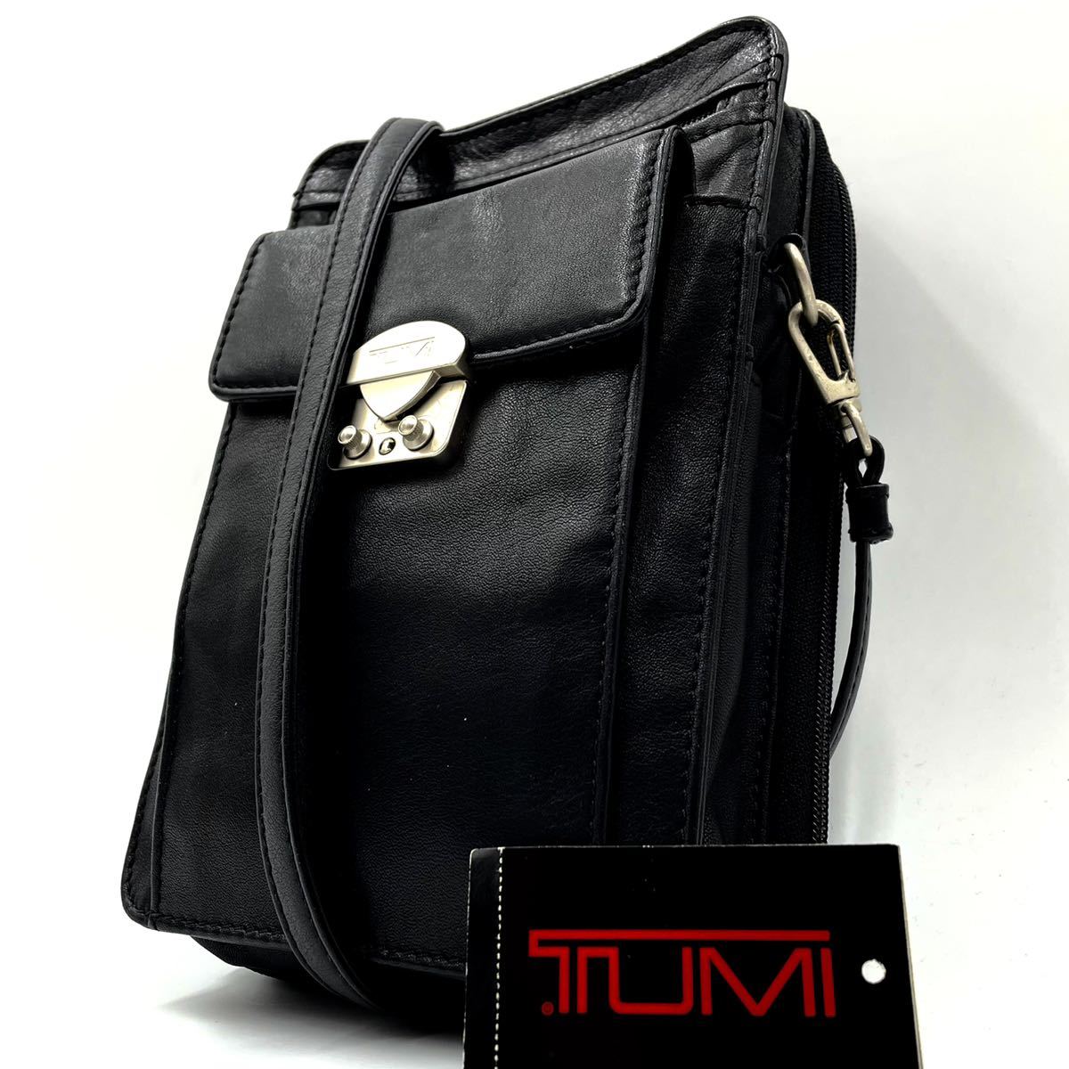 1円【希少 極美品】TUMI トゥミ メンズ ショルダーバッグ カメラバッグ  