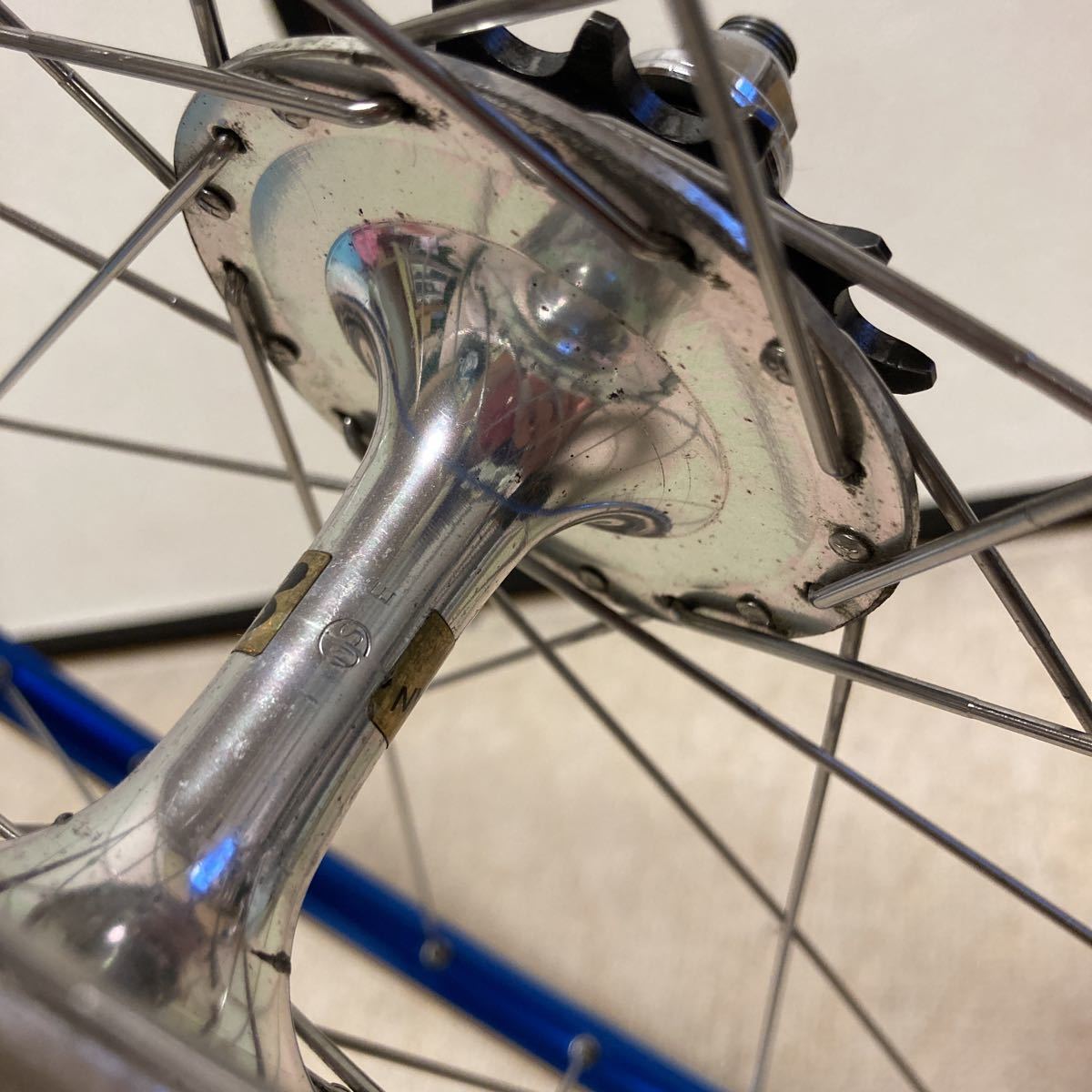 NJS リア ピストホイール SUZUE スズエプロマックス ハブ 120ミリ PRO