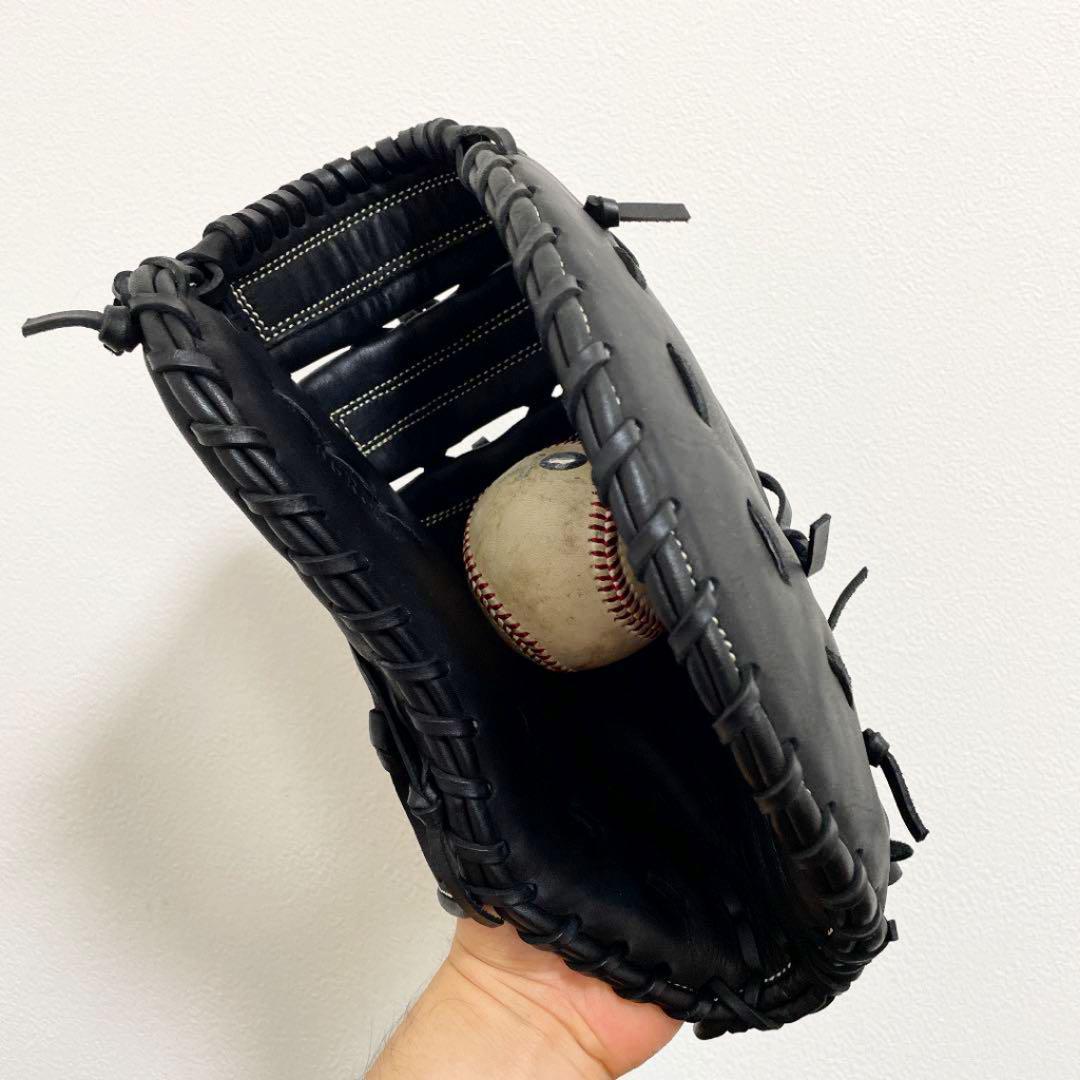 アシックス トライアップ 型抜群 極美品 即戦力 軟式 ファーストミット