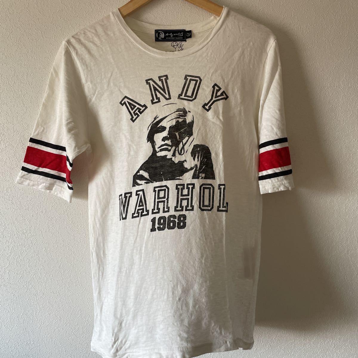 アンディ ウォーホル バイ ヒステリック グラマー グラフィックプリント半袖Tシャツ　フットボール　