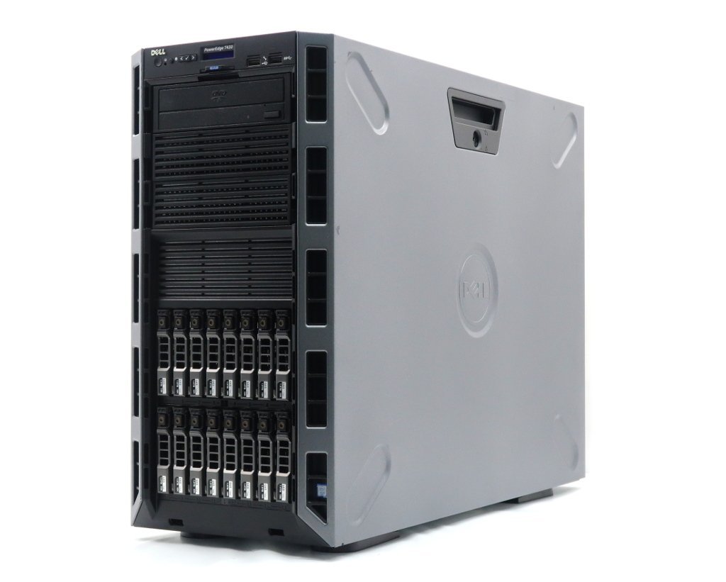 新品，新作登場 DELL PowerEdge T430 Xeon E5-2620 v4 2.1GHz 32GB 1.8