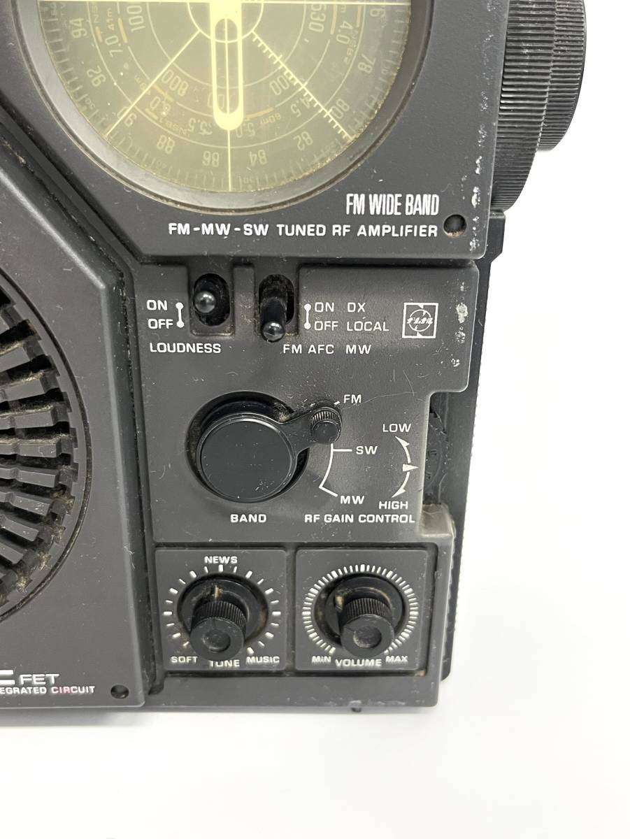 National Panasonic COUGAR No7 BCLラジオ RF-877 クーガー No，7