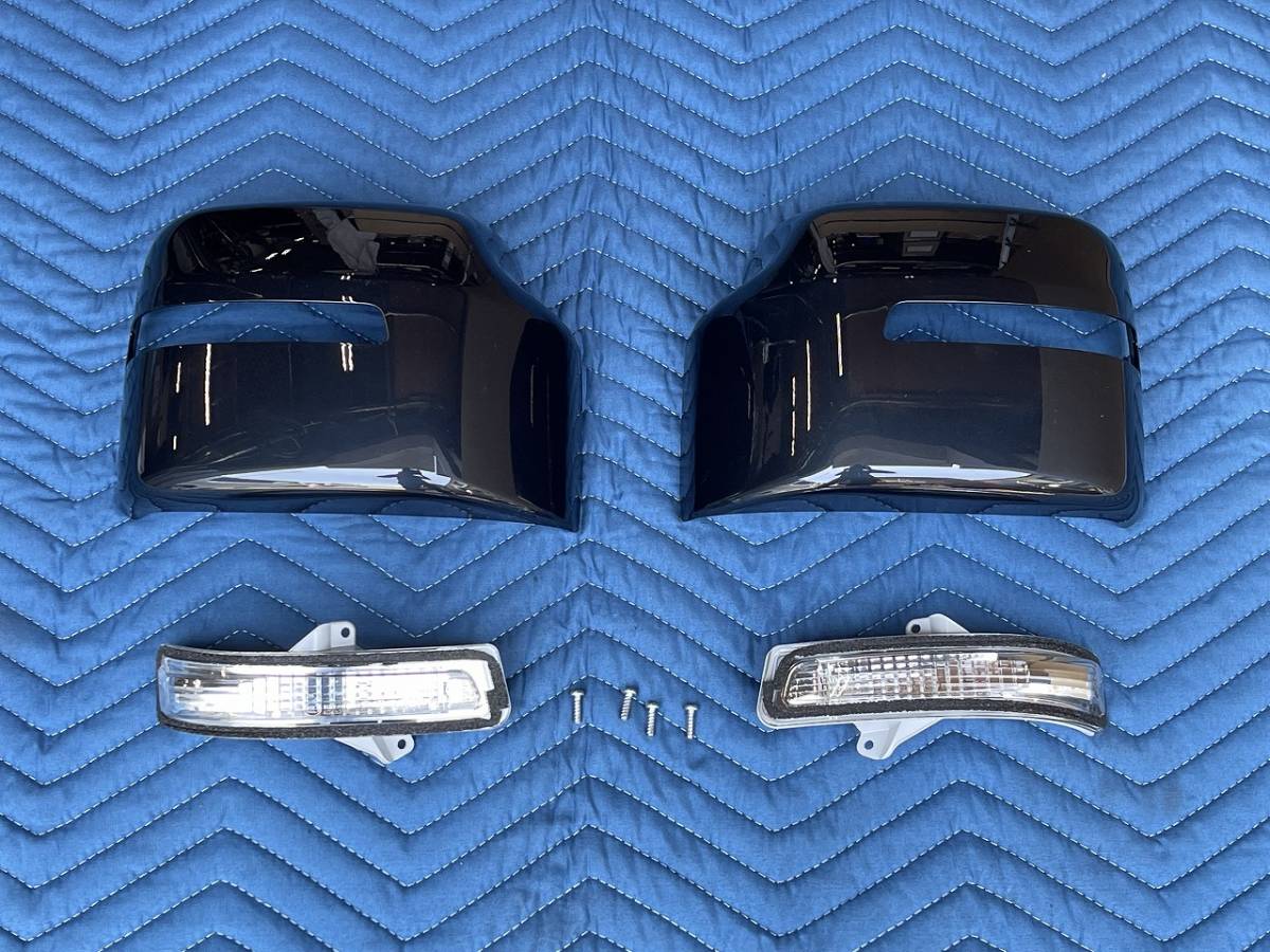 美品】JB64 ジムニー XC 純正 ドアミラーカバー ウインカー付き 美品】JB64 ジムニー XC 純正 ドアミラーカバー ウインカー付き