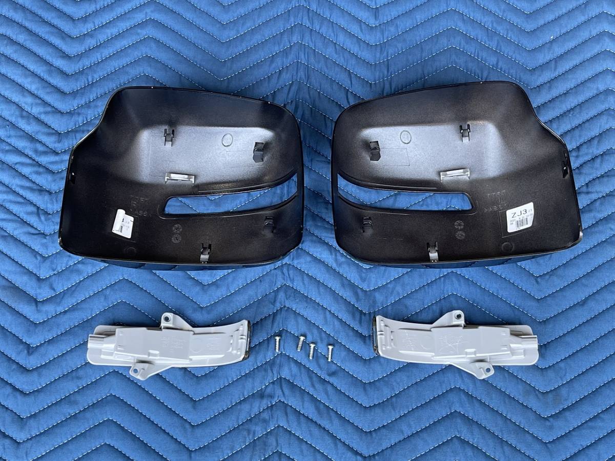 美品】JB64 ジムニー XC 純正 ドアミラーカバー ウインカー付き 美品】JB64 ジムニー XC 純正 ドアミラーカバー ウインカー付き