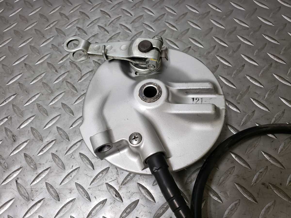 デカドラムスーパーカブ110 JA07 フロントホイール ・ブレーキパネル