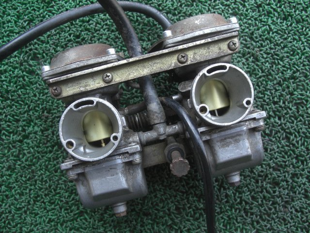 GSX400E ゴキ 純正 当時物 キャブレター アイドリング・吹き上がり確認 