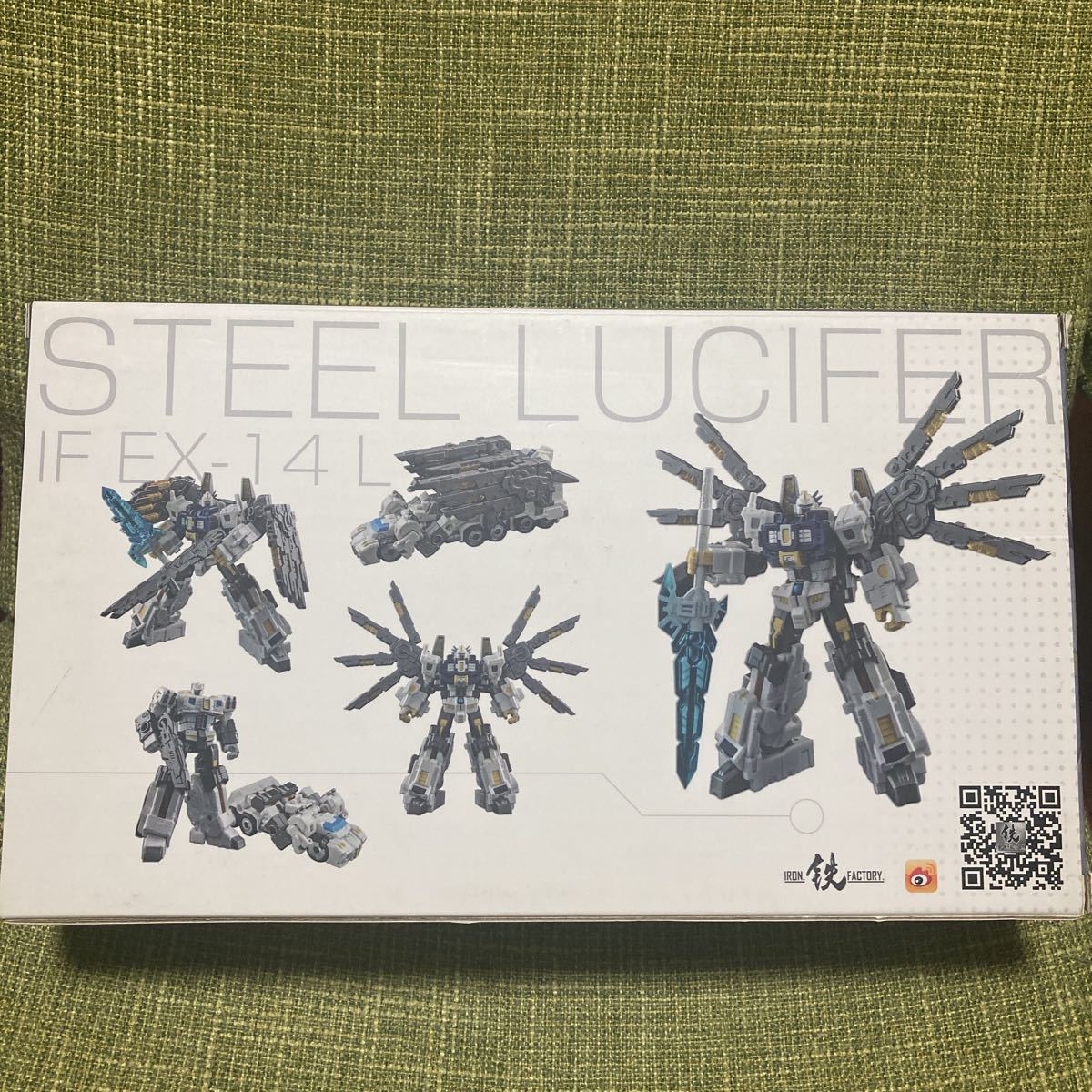 トランスフォーマー 非正規 IRON FACTORY IF EX-14L STEEL LUCIFER IDW