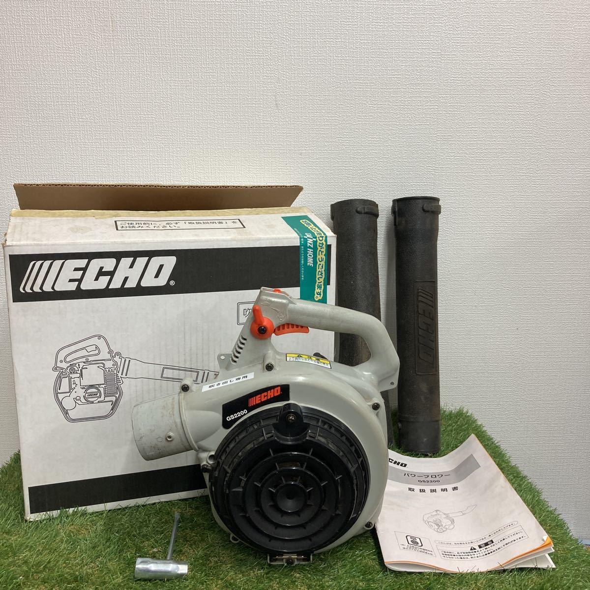 ☆【ジャンク品】 ECHO エコー エンジン ブロワー GS 2200 GS2200◎RD  
