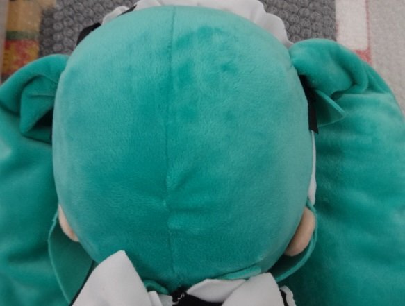 ☆タグ付未使用 初音ミクシリーズ メガジャンボふわふわぬいぐるみ 